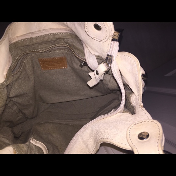 Innue Italian leather handbag - Picture 3 of 4